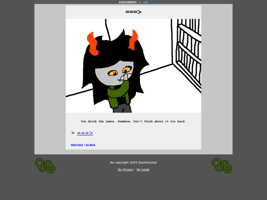 homestuck/0010 screenshot