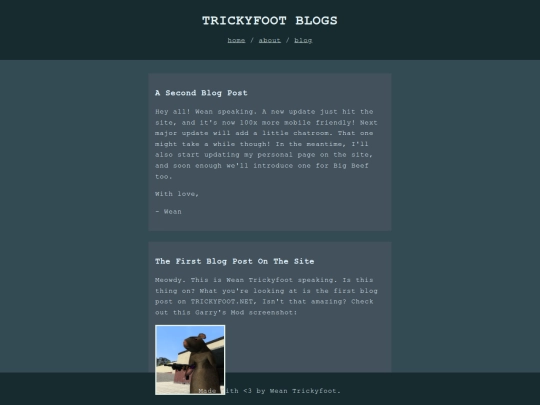 blogs screenshot