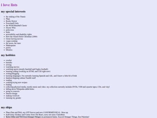 i-love-lists screenshot
