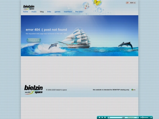 blog/not_found screenshot