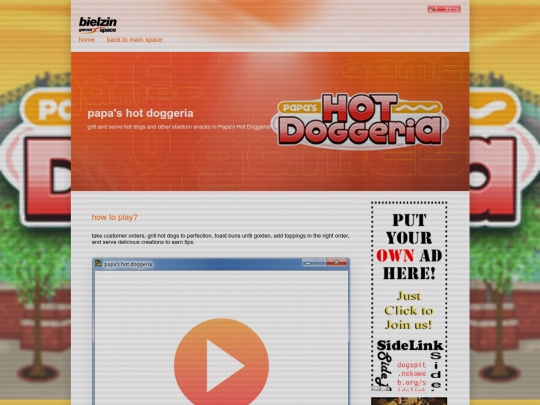 games/hotdog screenshot
