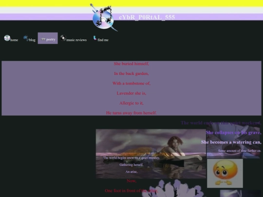 poetry/pride/lavendertombstone screenshot