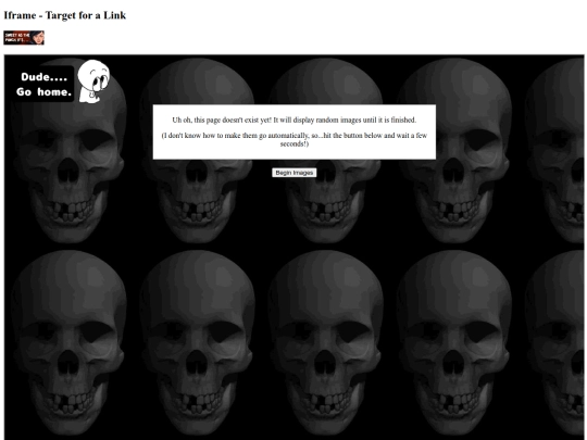 testing page screenshot