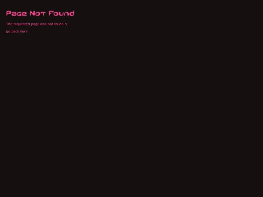 not_found screenshot