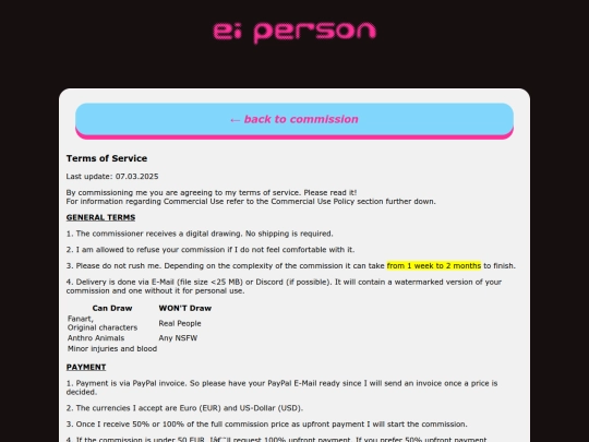 pages/commission/Terms_of_Service screenshot