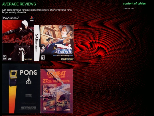 reviews screenshot