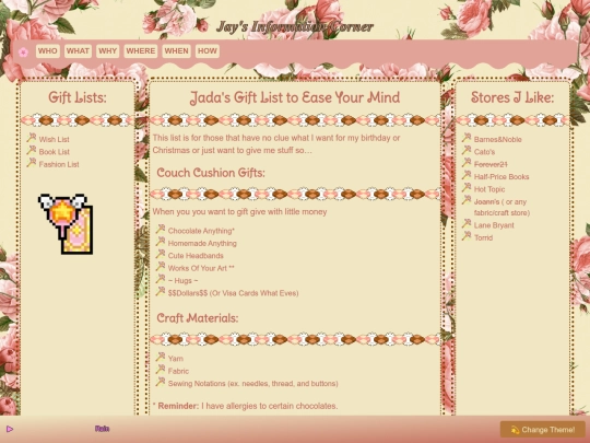 gifts screenshot