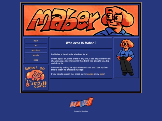 main/about screenshot
