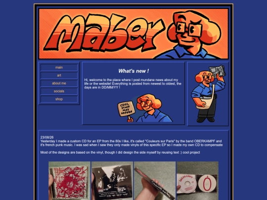 main/news screenshot