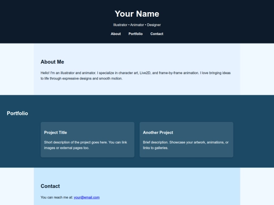 index screenshot