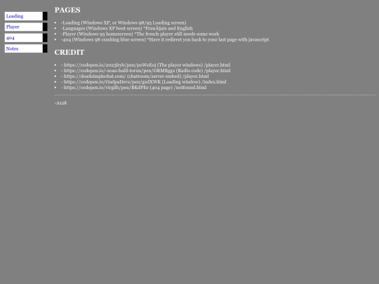 notes screenshot