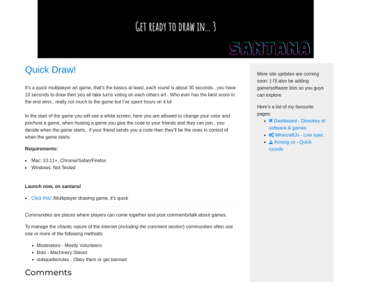page/QuickDraw screenshot