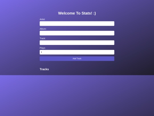testing pages/Music tracking/2 screenshot