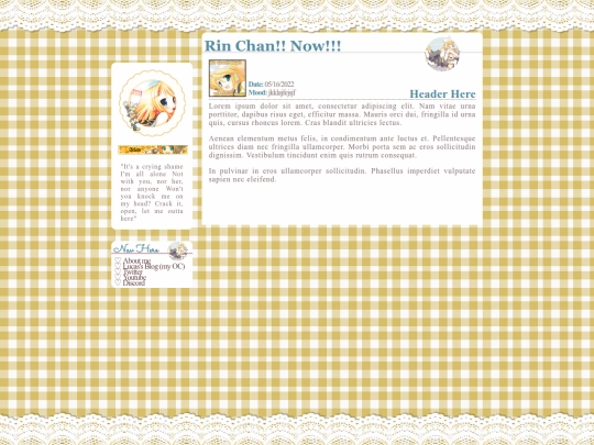 blog screenshot