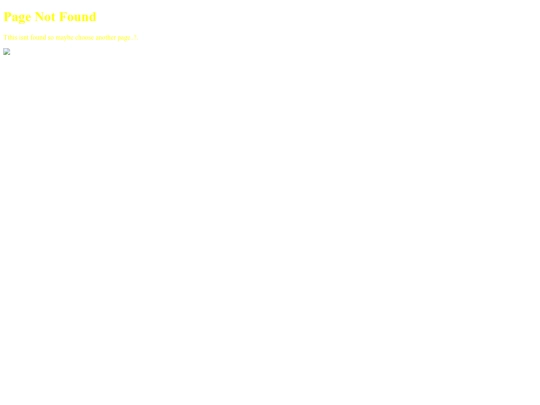 not_found screenshot
