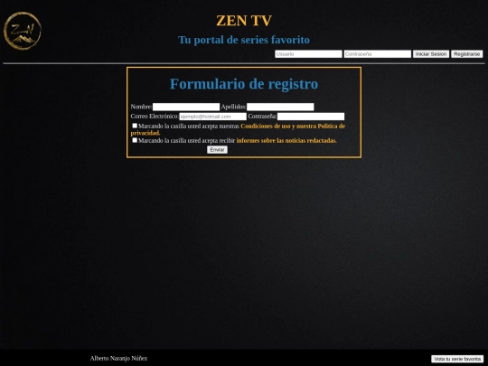 registro screenshot