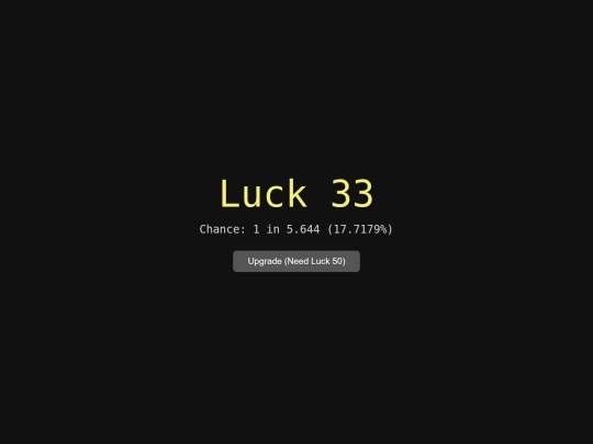 luckmeter screenshot
