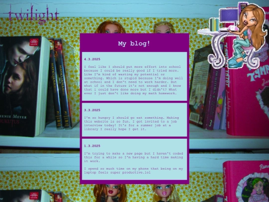 blog screenshot