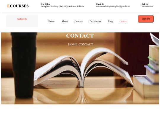 Contact screenshot