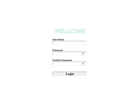 LoginPage2 screenshot
