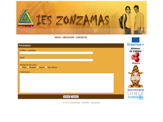 contacto screenshot