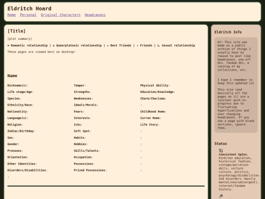 OCtemplate screenshot