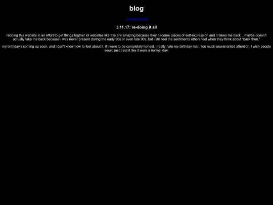 blog screenshot