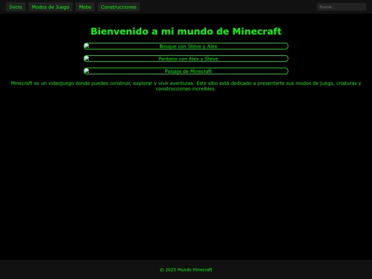 mi-sitio-minecraft screenshot