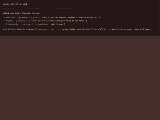 pages/repositories screenshot