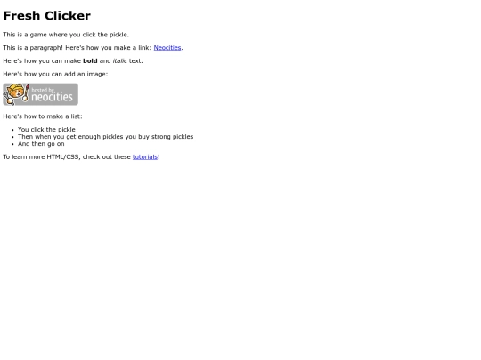 Gabeclicker screenshot