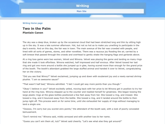 writing/story_twointhepalm screenshot