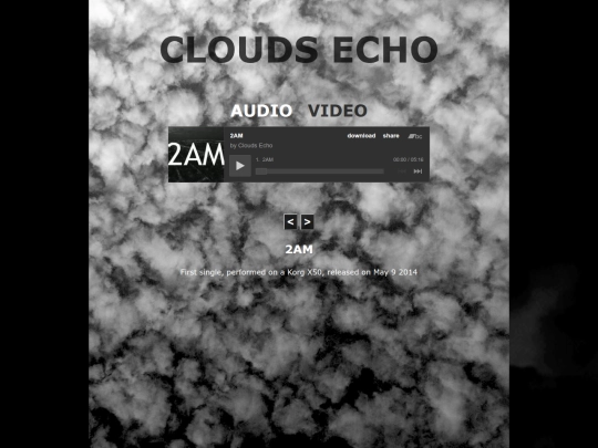 cloudsecho/audio screenshot