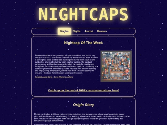 nightcaps/singles screenshot