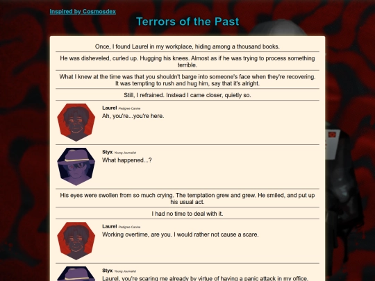 cosmictest/laurelterrors screenshot