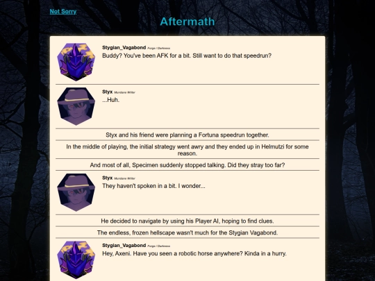feylore/aftermath screenshot