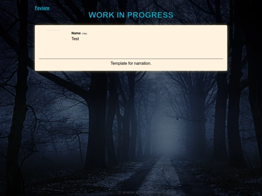feylore/template screenshot