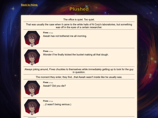 story logs/stories/fiveseah1 screenshot