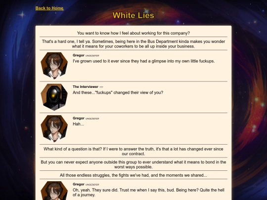 story logs/stories/sample screenshot