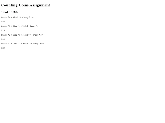 documents/CountingCoins screenshot