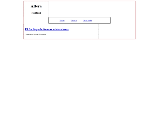 pages/posteos screenshot