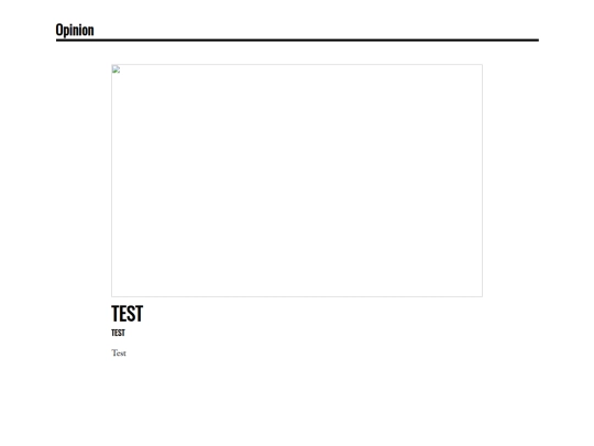 Opinion/test screenshot