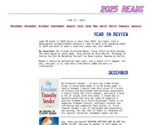 books/2024/2025 screenshot