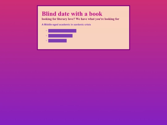 books/blind-date/date screenshot