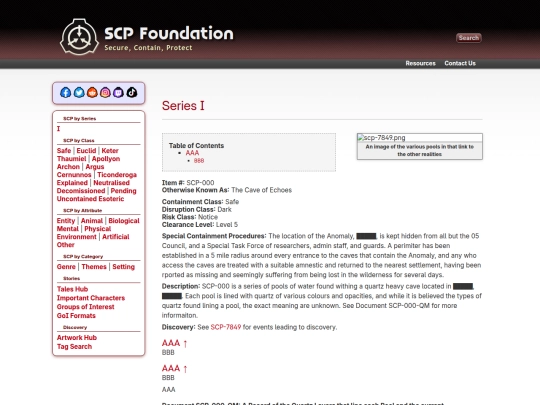 scp-series-i/000 screenshot
