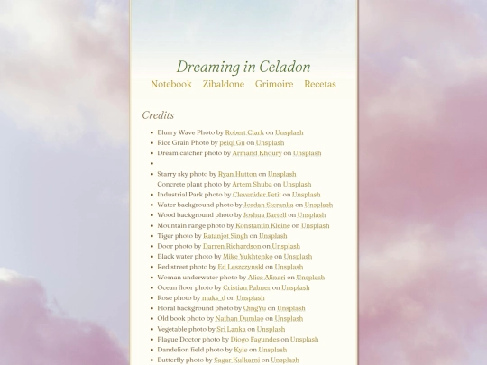credits screenshot