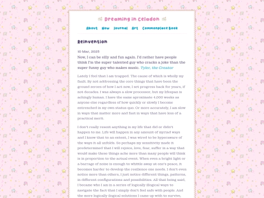 posts/2025-03-10-Reinvention screenshot