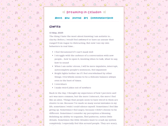 posts/2025-05-13-Clarity screenshot