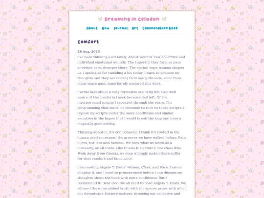 posts/2025-08-28-Comfort screenshot