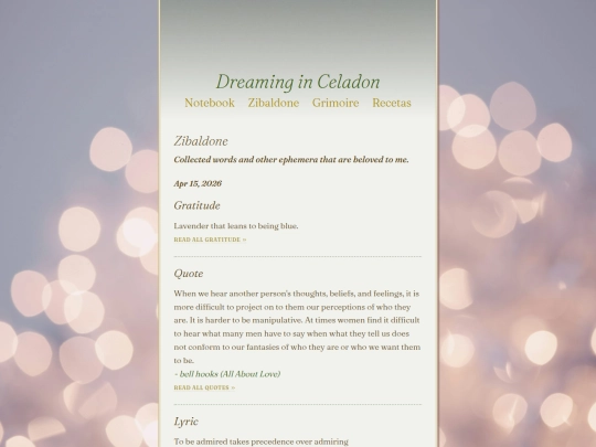 zibaldone screenshot
