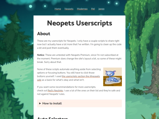 neopets/articles/neopets-userscripts screenshot
